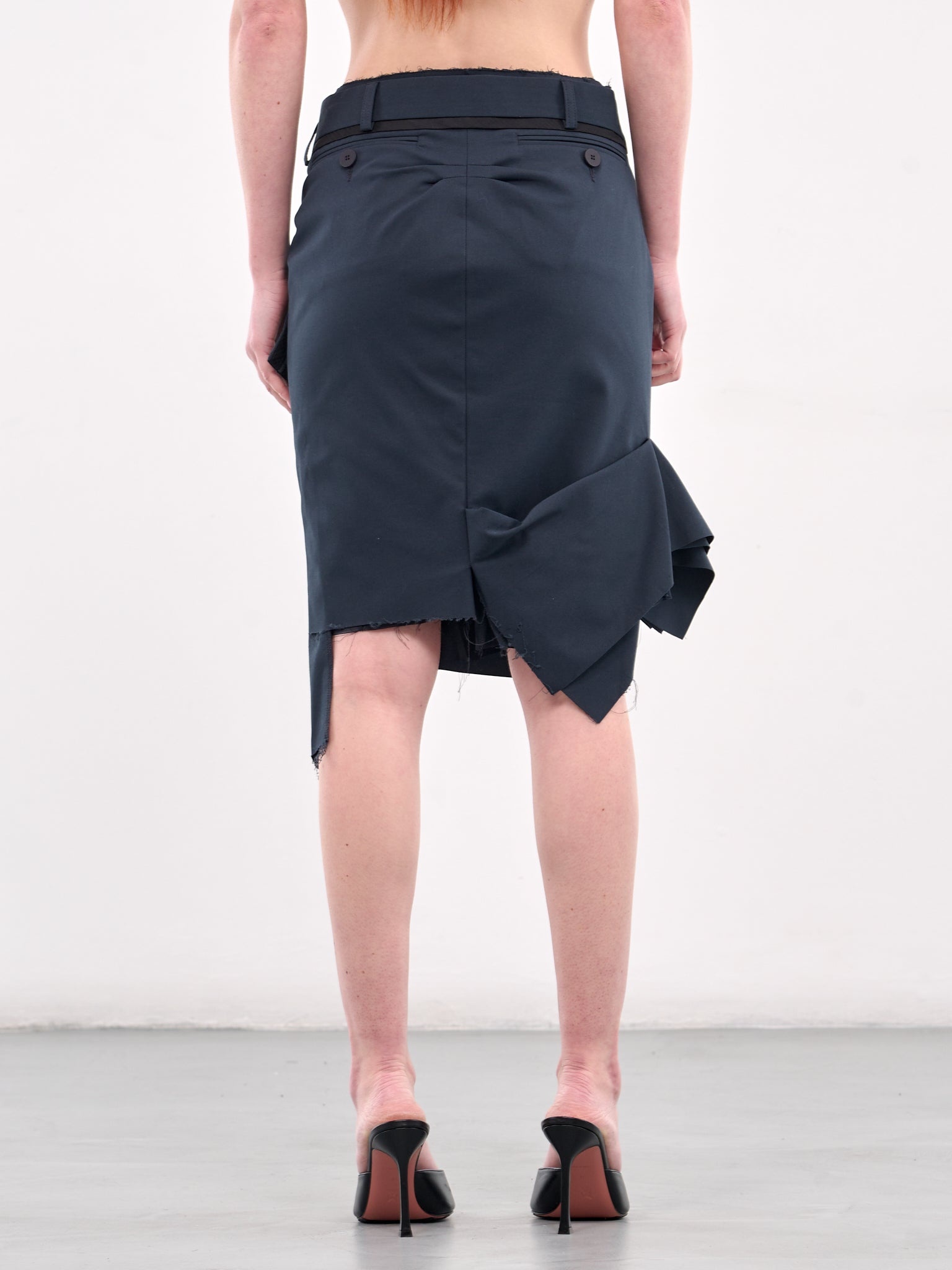 Deconstructed Mini Skirt - 3