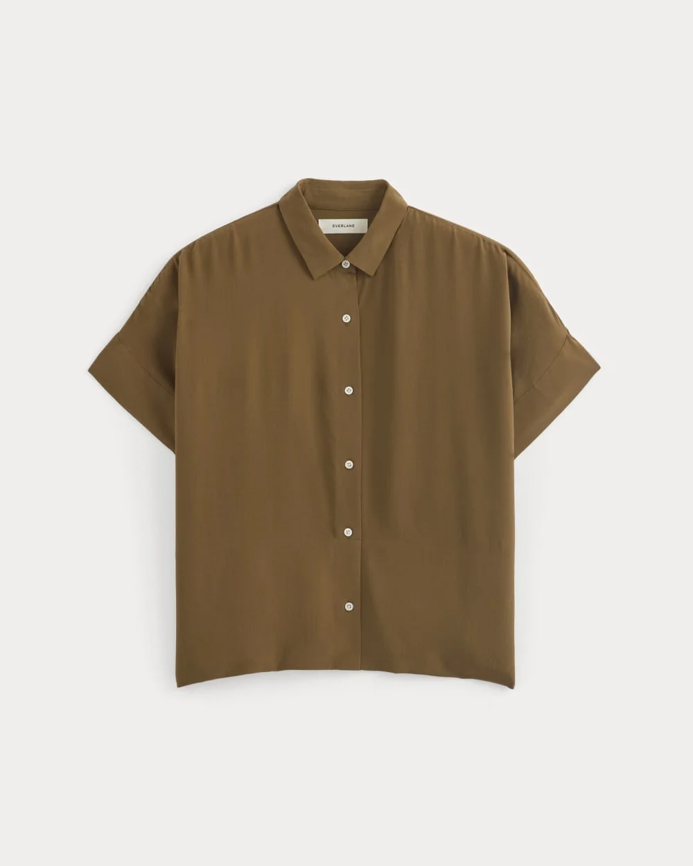 THE BOXY SHIRT IN WASHABLE SILK - 1