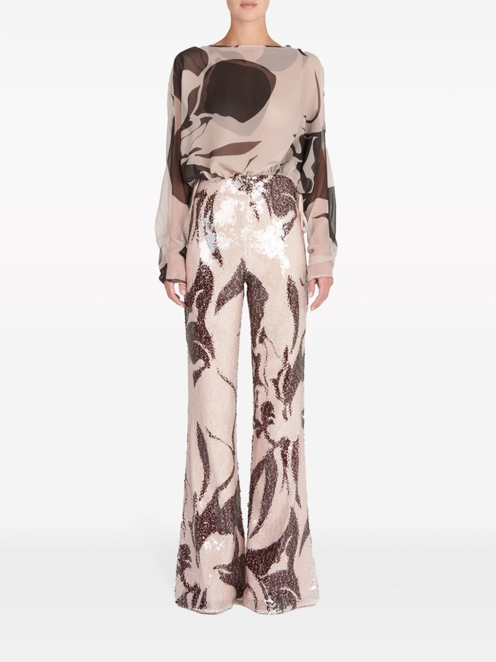 Avellino sequin-embellished trousers - 2