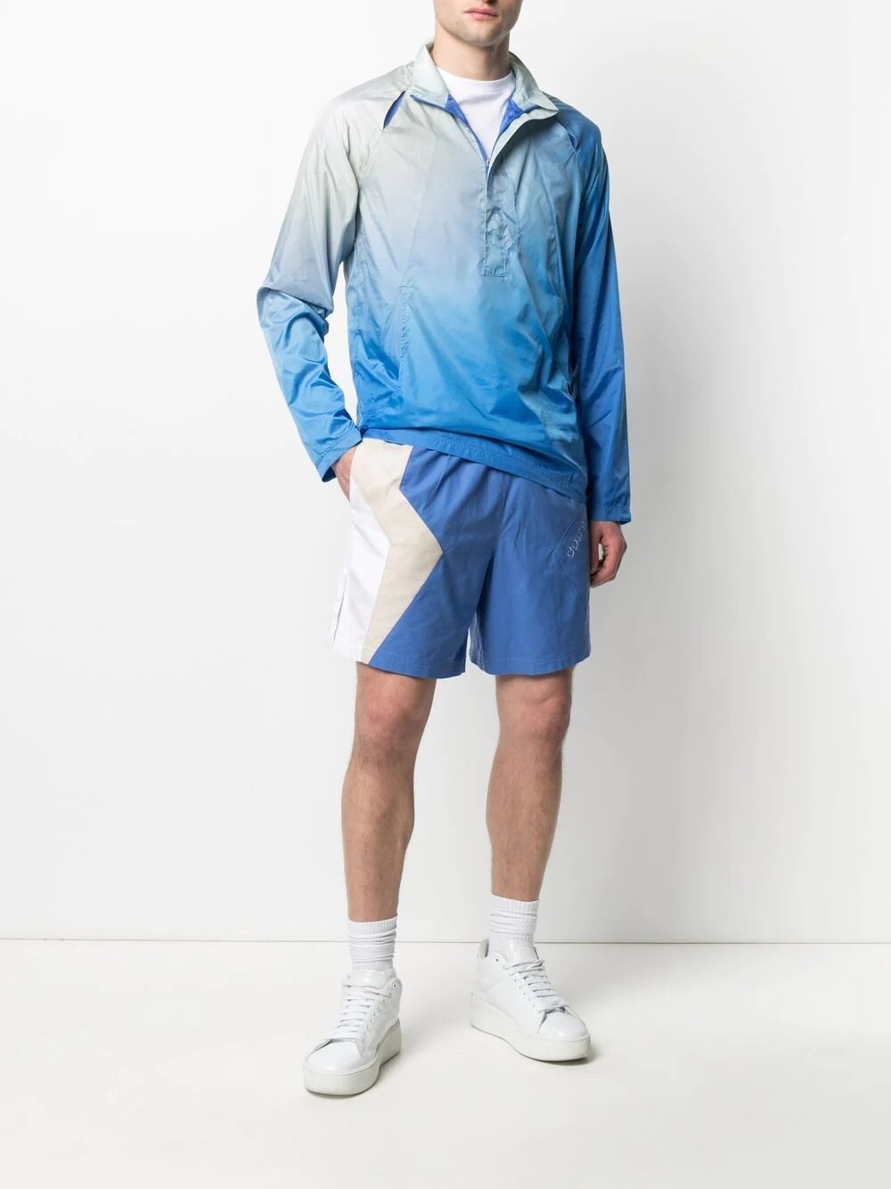 gradient-effect lightweight jacket - 3