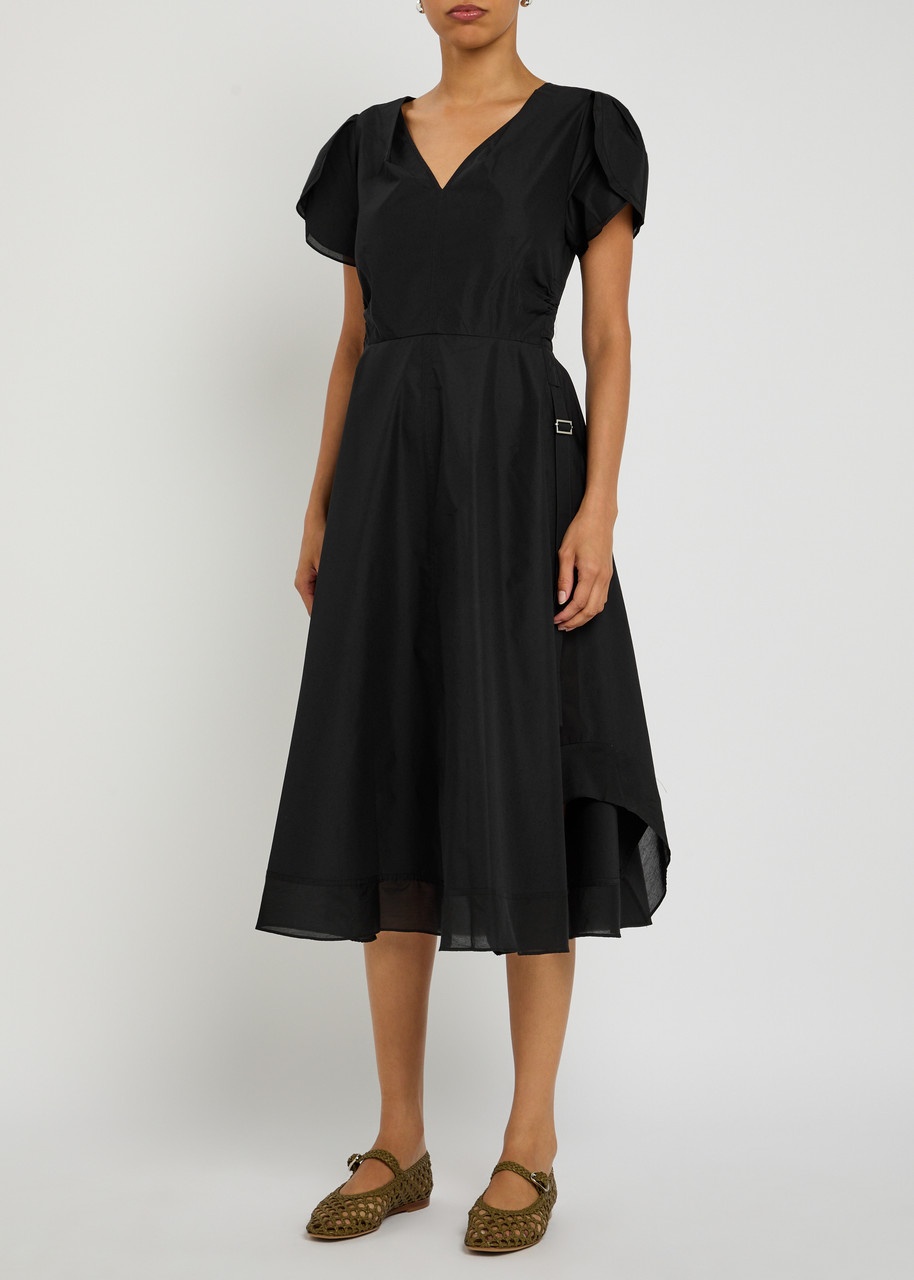 3.1 Phillip Lim Soft Tulip Cotton-blend Midi Dress - 2
