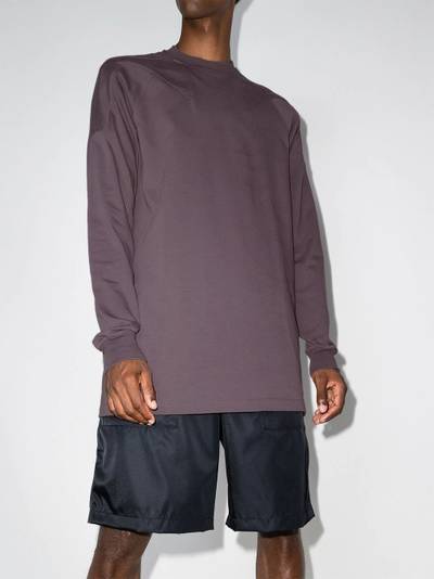 Rick Owens Baseball cotton T-shirt outlook