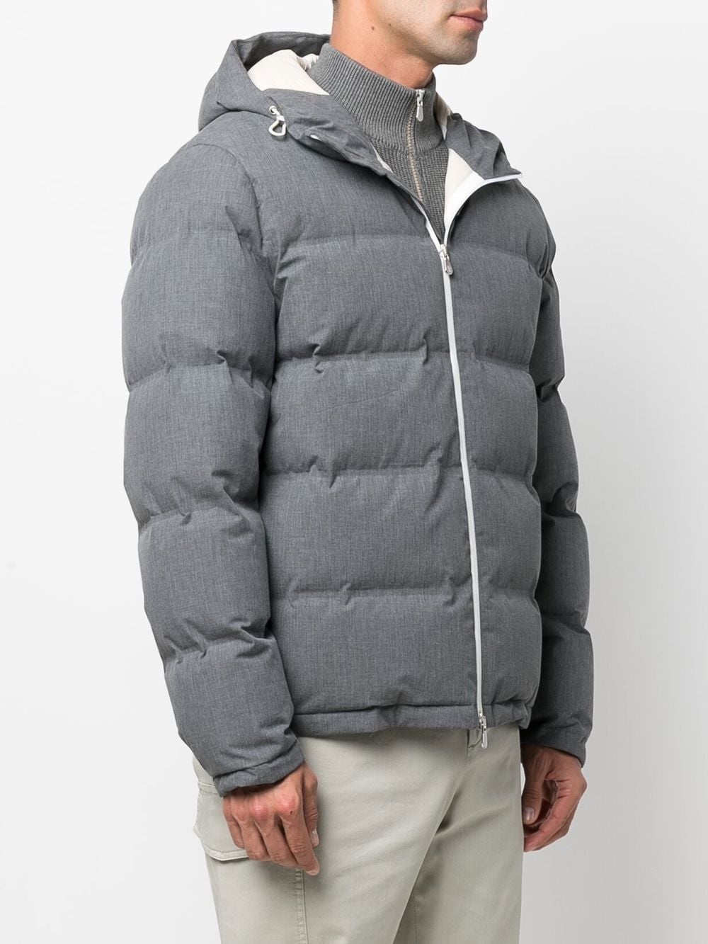 padded hooded jacket - 3