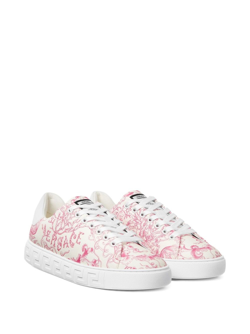 VERSACE Underwater Barocco Greca sneakers outlook