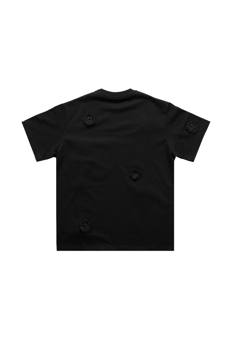 Song for the Mute Song For The Mute Daisy Standard Tee Black outlook