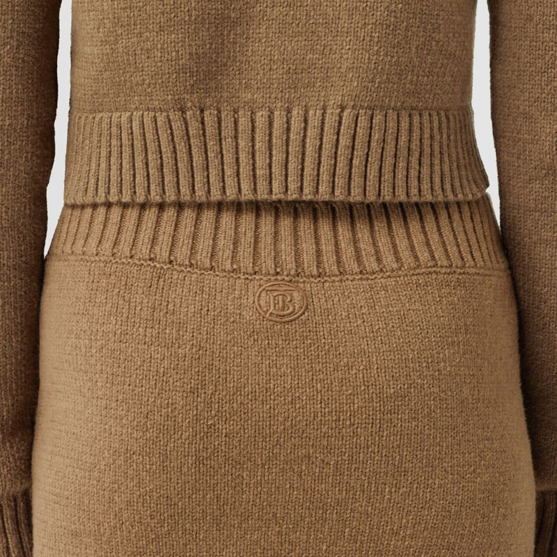 Monogram Motif Cotton Blend Mini Skirt 3