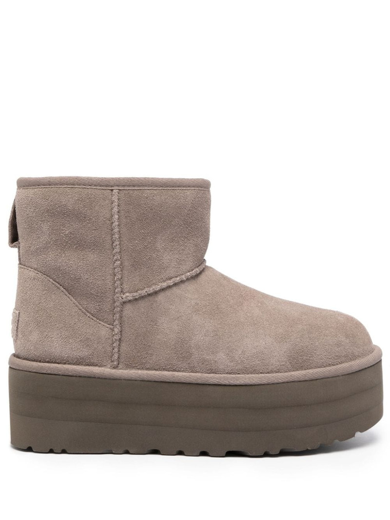 Classic Ultra Mini 50mm suede platform boots 1