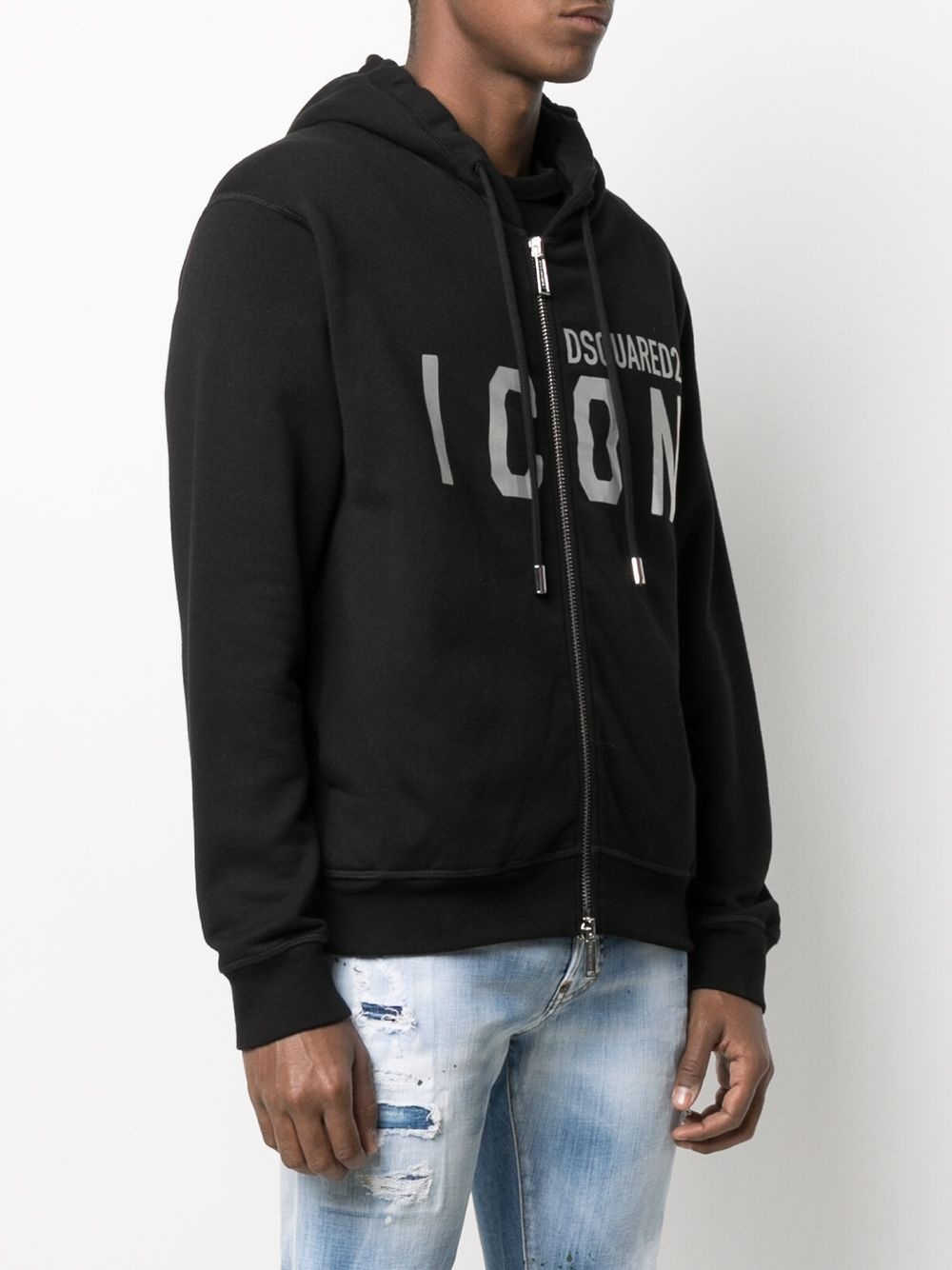 Icon zip-up hoodie - 3