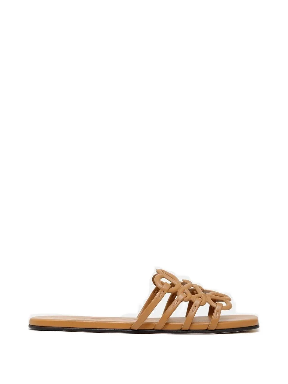 Loewe Paula's Ibiza Women Petal Anagram Leather Slides - 1