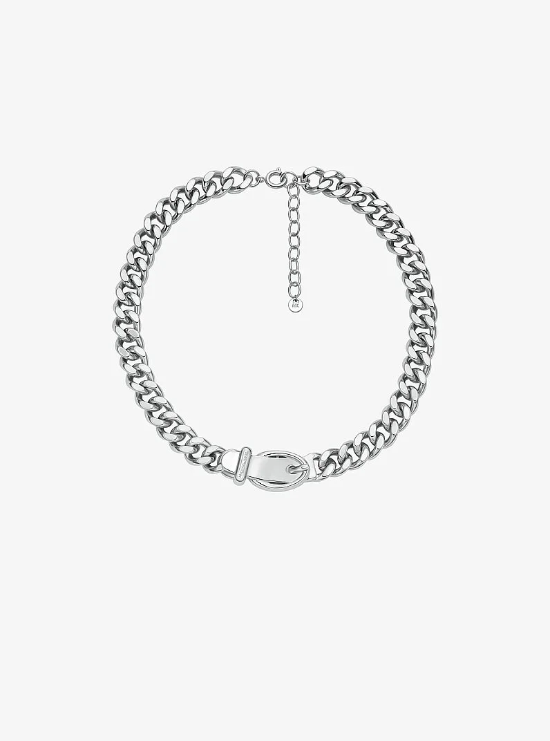 Buckle Chain-Link Necklace - 1