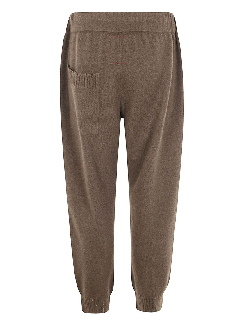 UMA WANG drawstring knitted trousers outlook