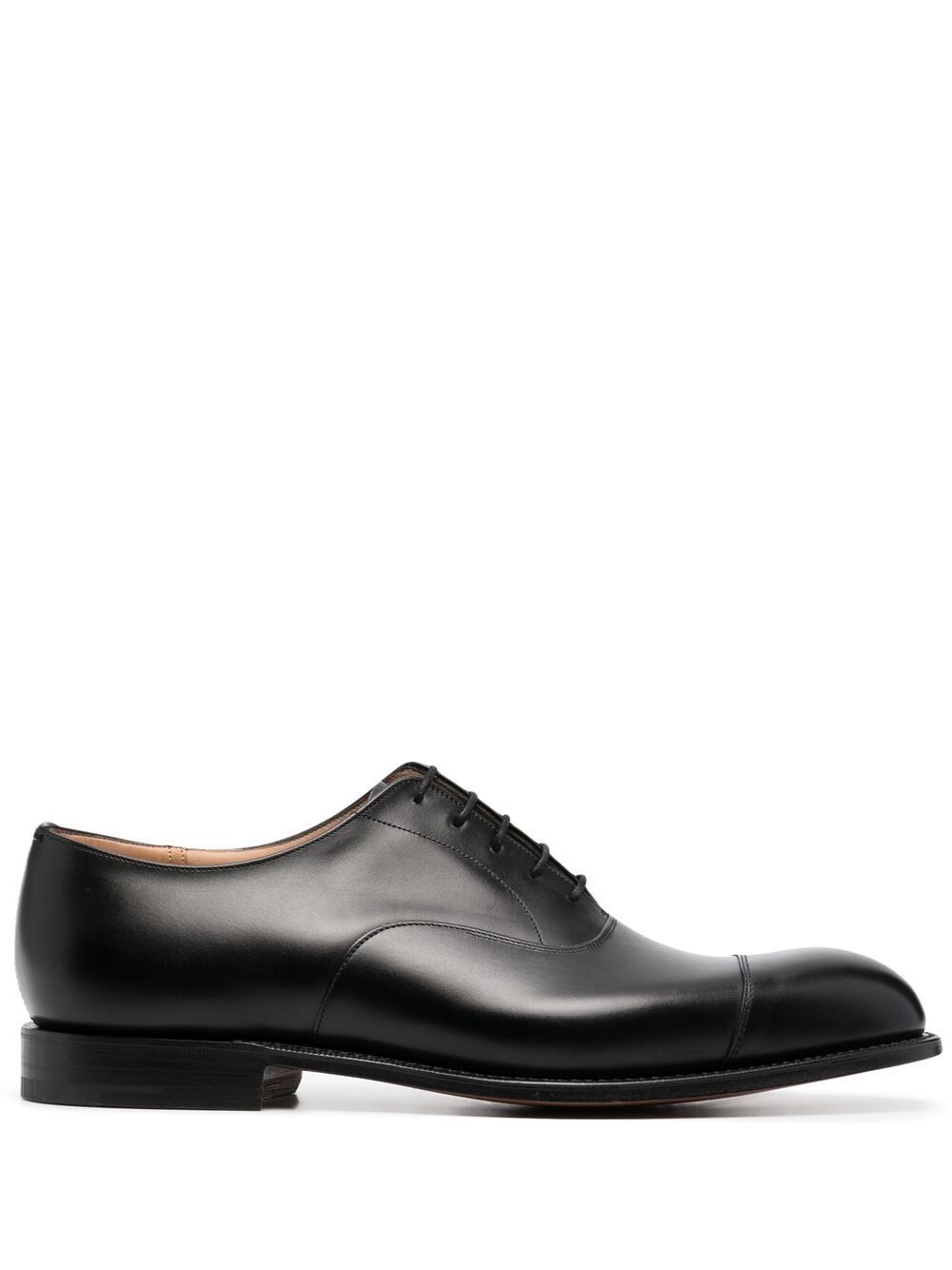 polished-finish derby shoes - 1