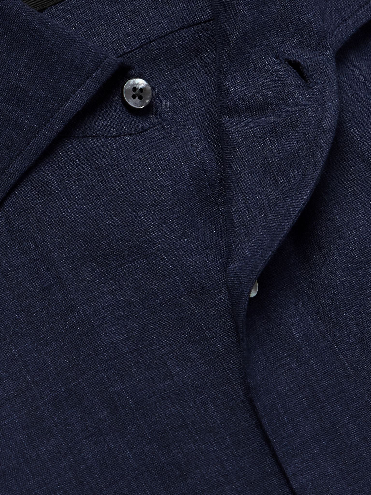 Oasi Linen Shirt Blue - 5