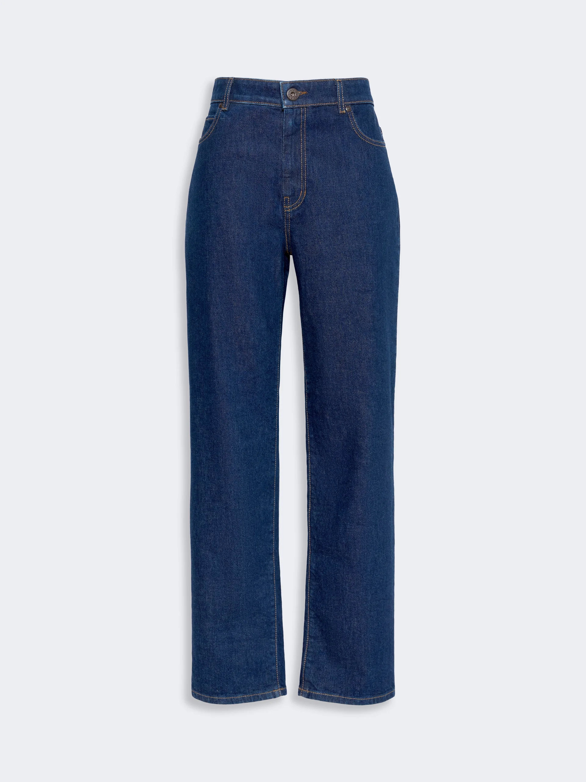 LINCE Straight-leg denim jeans - NAVY - 1