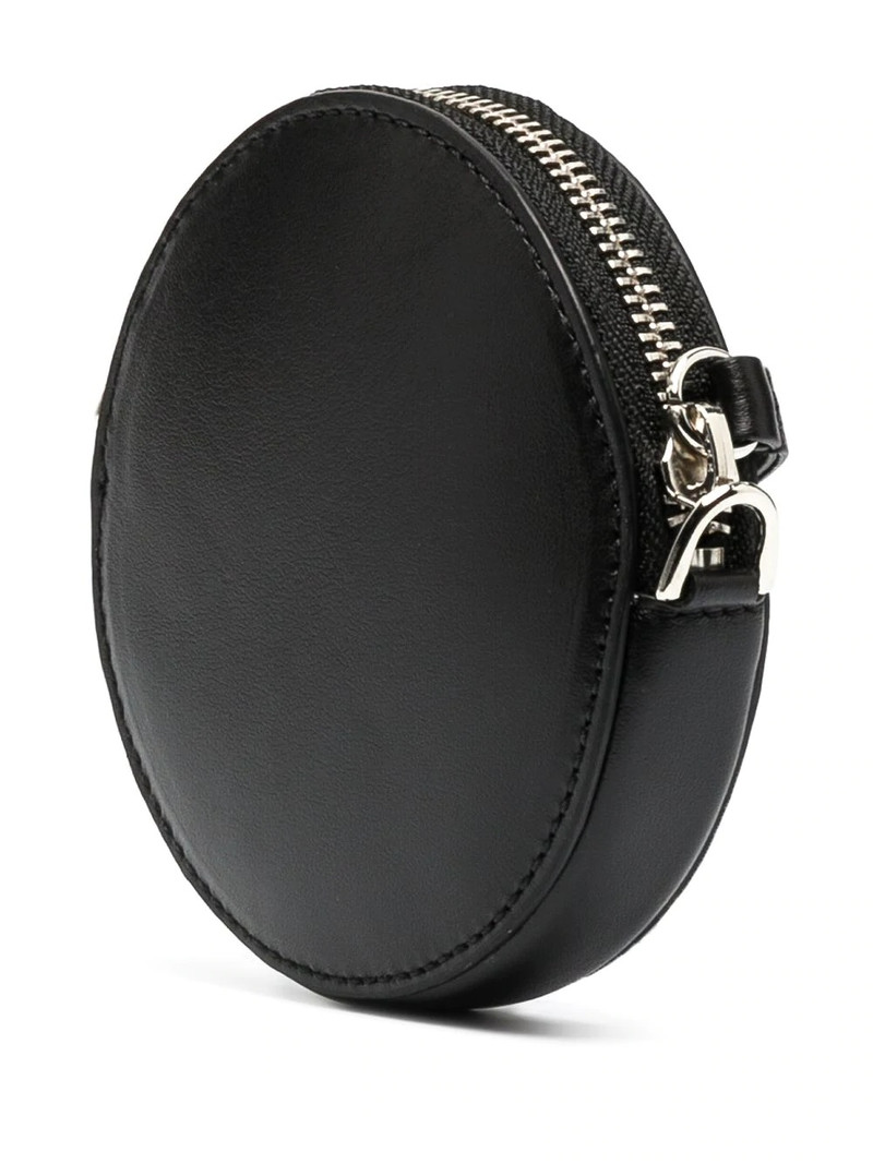 logo-embossed circular mini bag 3