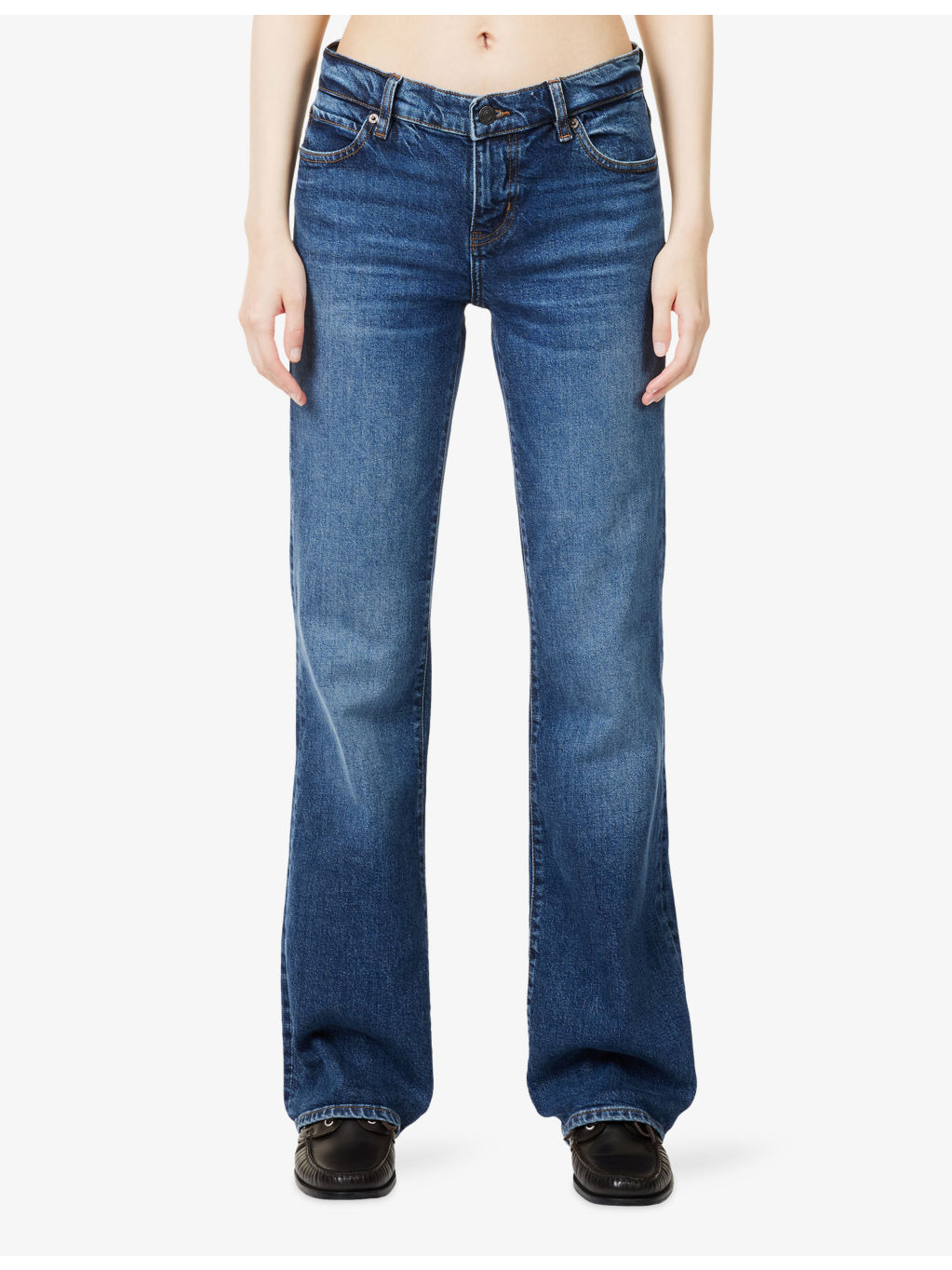 The Rodeo Low-Rise Bootcut-Leg Denim Jeans - 3