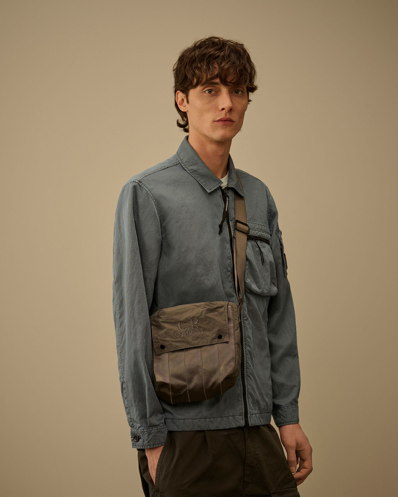 C.P. Company Plain Paper Touch Mixed Shoulder Bag outlook