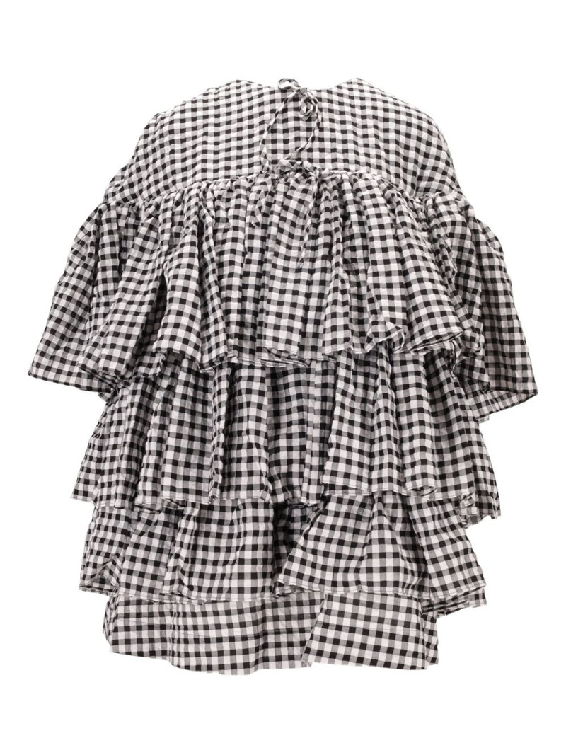 ruffled tiered mini dress 1