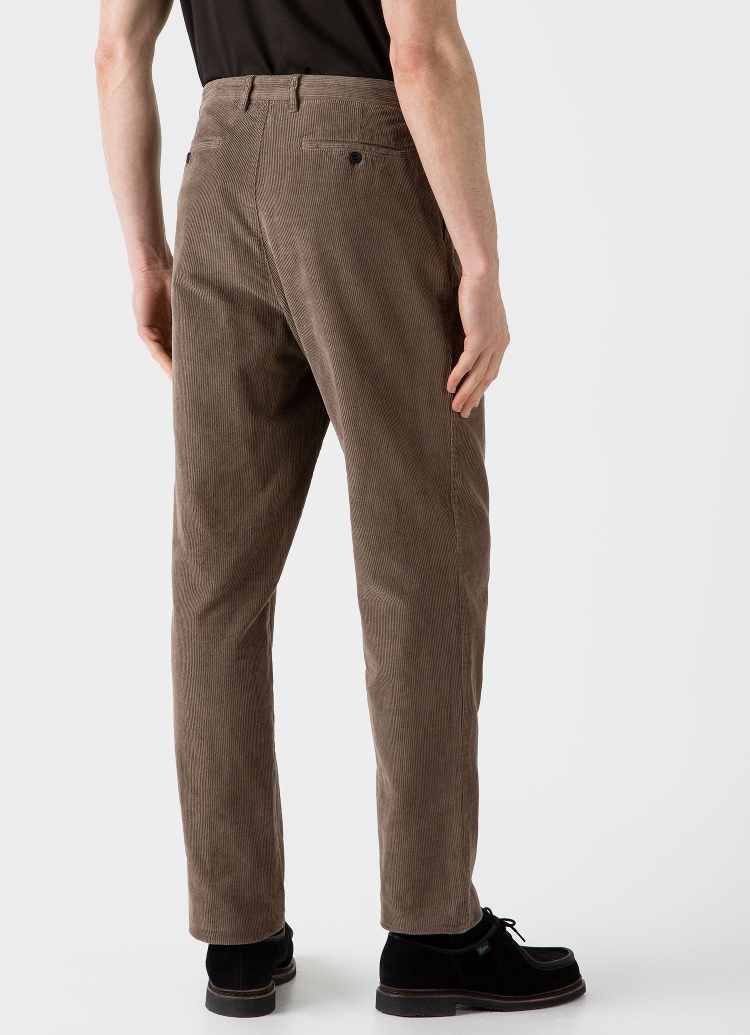 Double Pleat Corduroy Trouser - 4