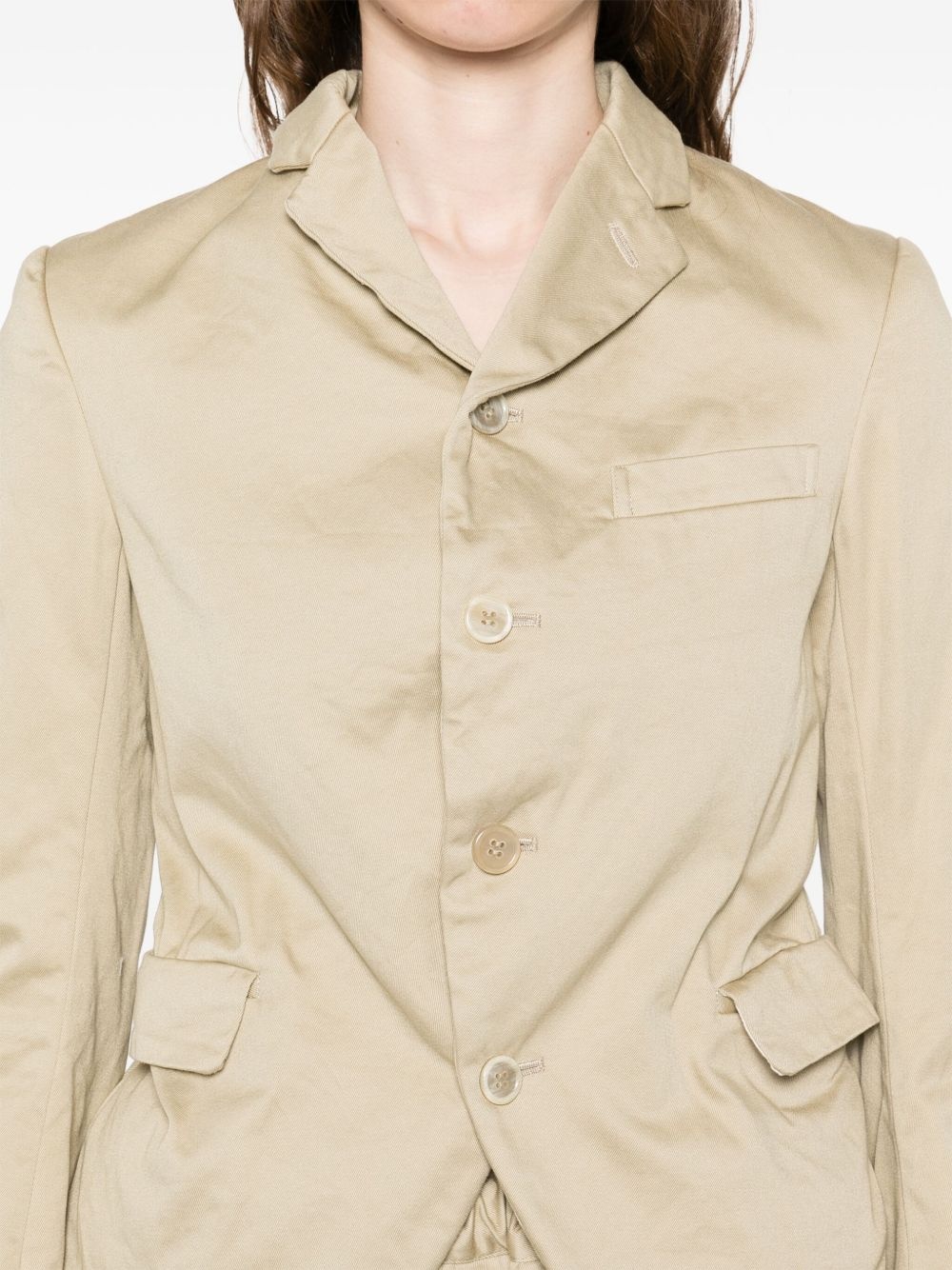 cotton blazer - 5
