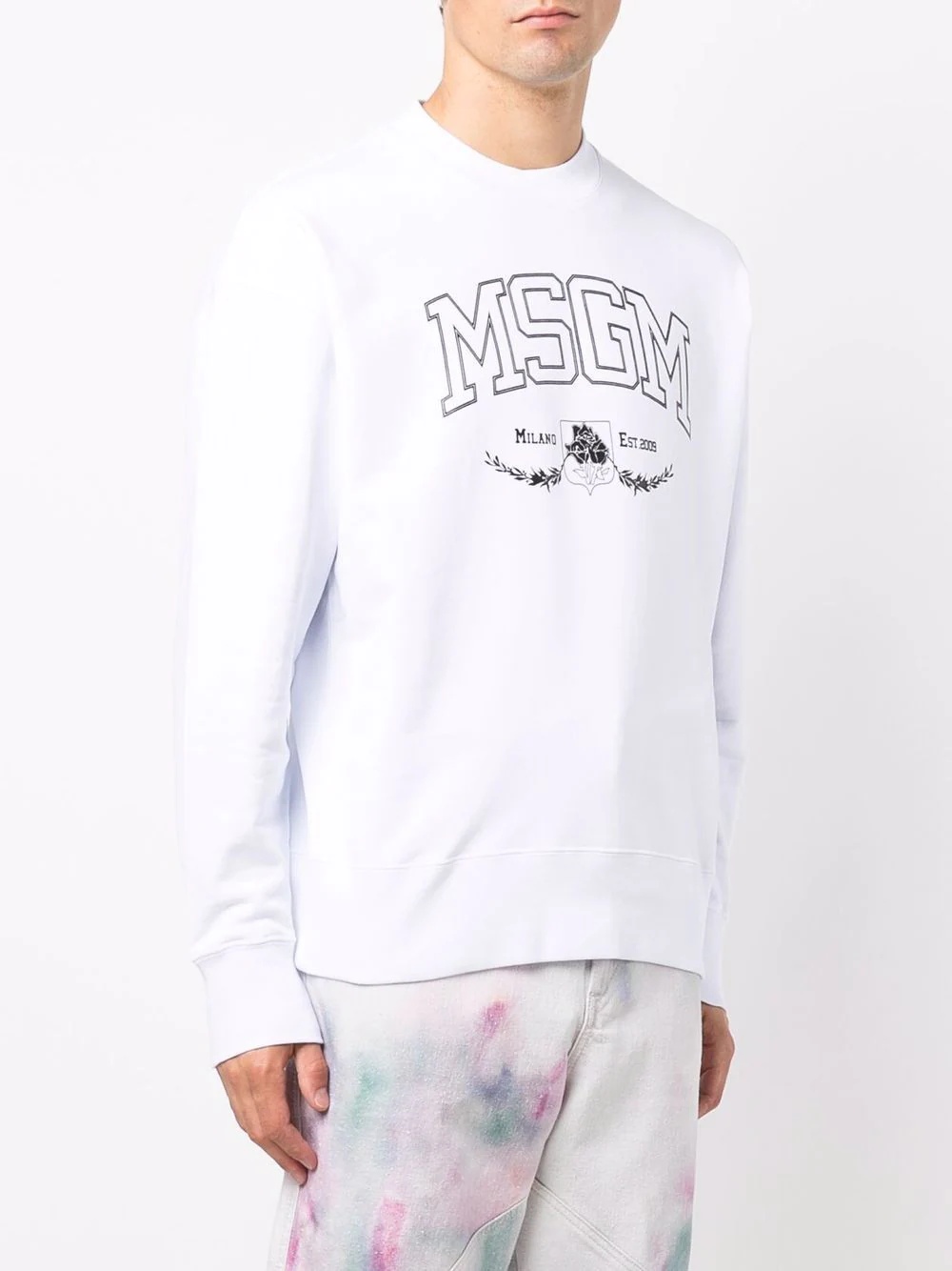 logo-print sweatshirt - 3