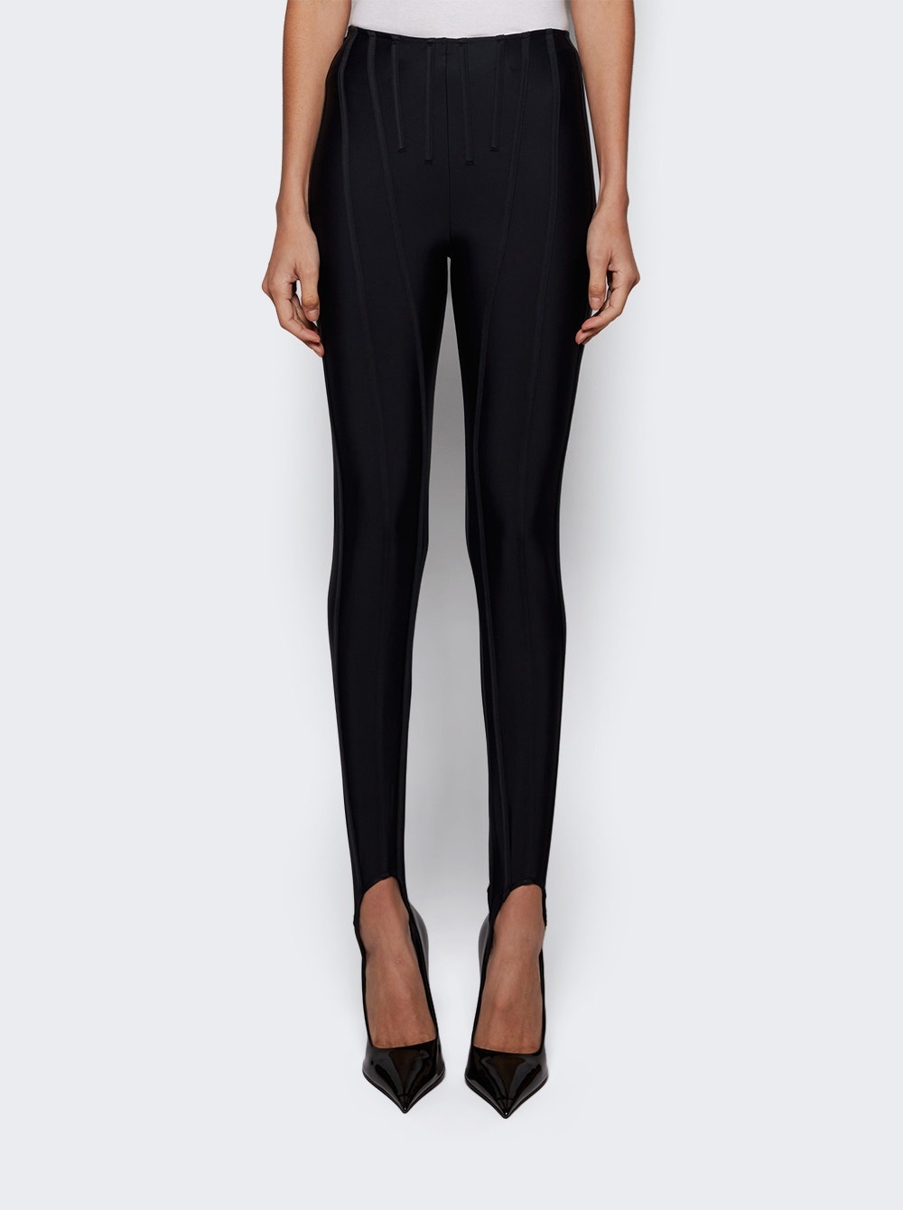 Corset Leggings Black - 3