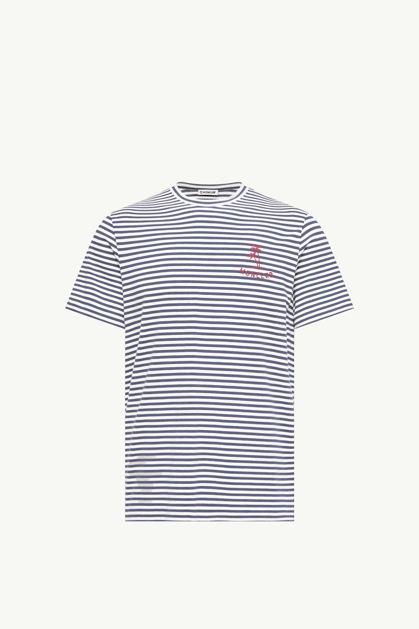 Striped Cotton & Modal Blend T-Shirt - 1