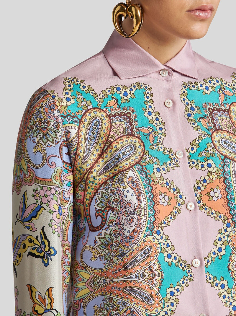 Etro PAISLEY SILK SHIRT outlook