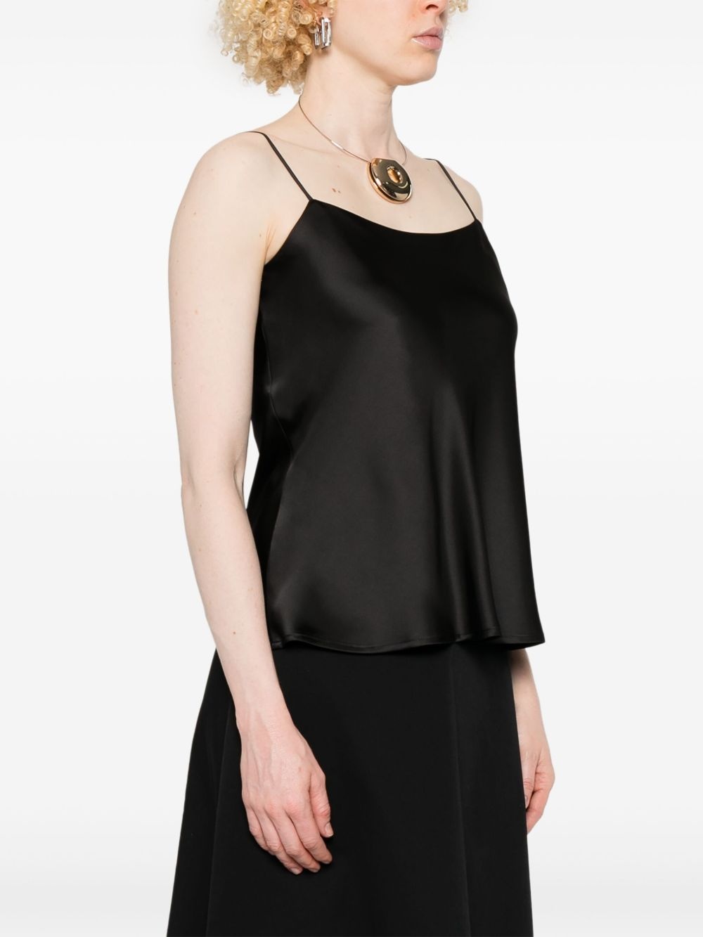 satin tank top - 3
