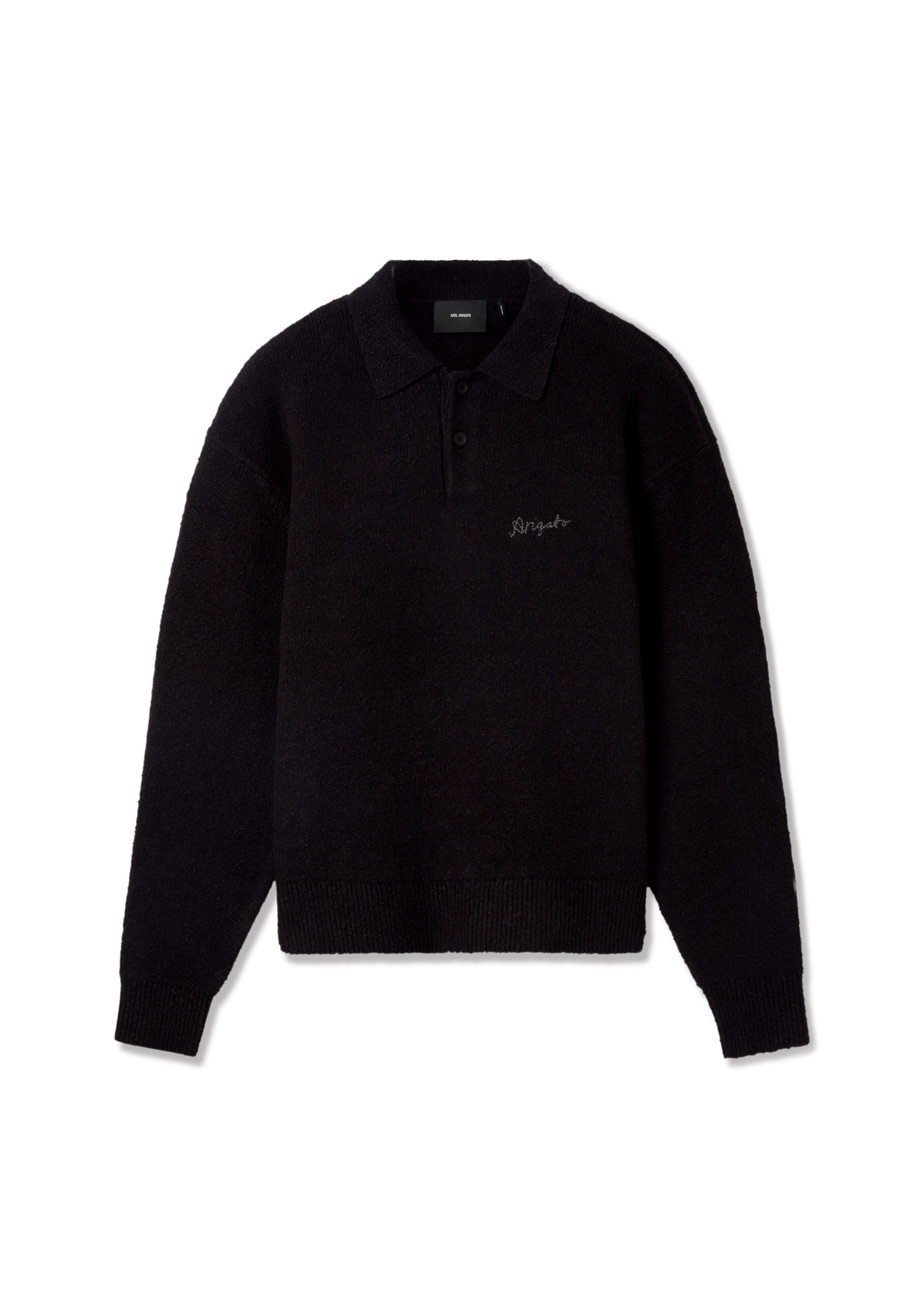 Scribble Polo Sweater - 1