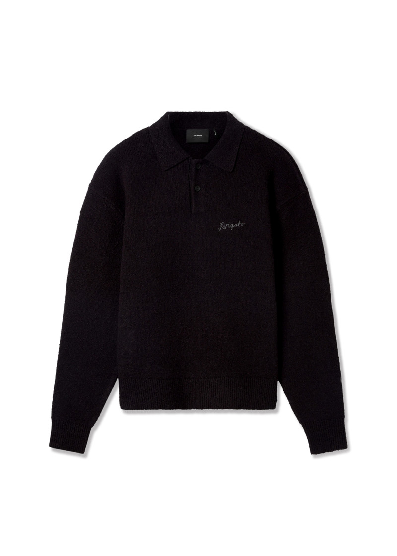 Scribble Polo Sweater 1