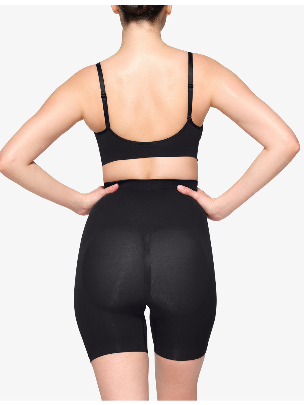 Sculpt fitted stretch-woven shorts - 4