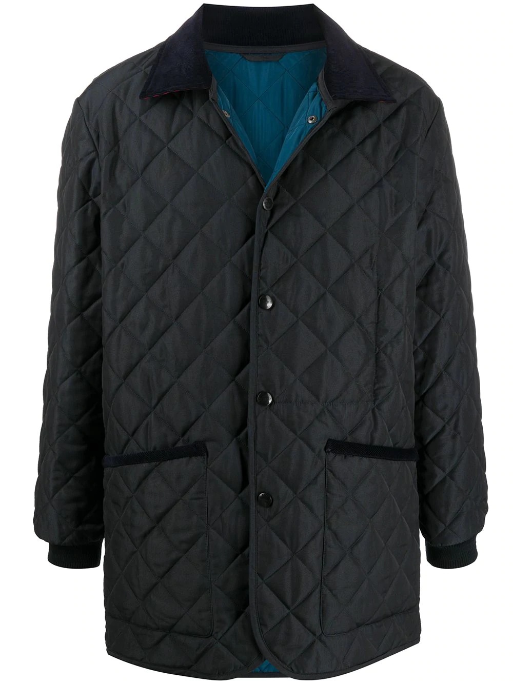 quilted coat - 1