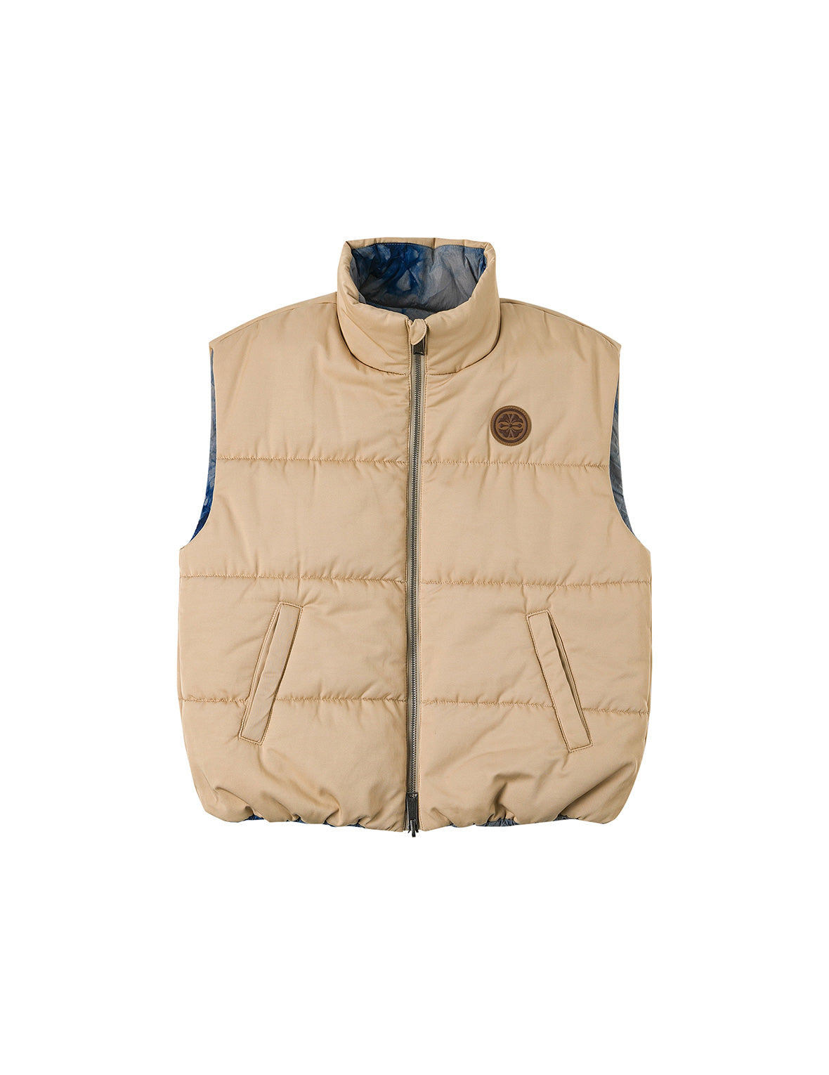 Logo Print Oversized Reversible Vest - 16