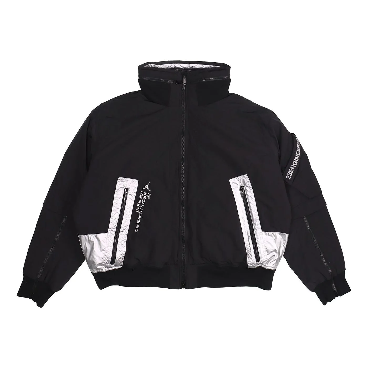 Air Jordan 23 Engineered MA-1 protection against cold Stay Warm Loose Down Jacket Black CQ2465-010 - 1