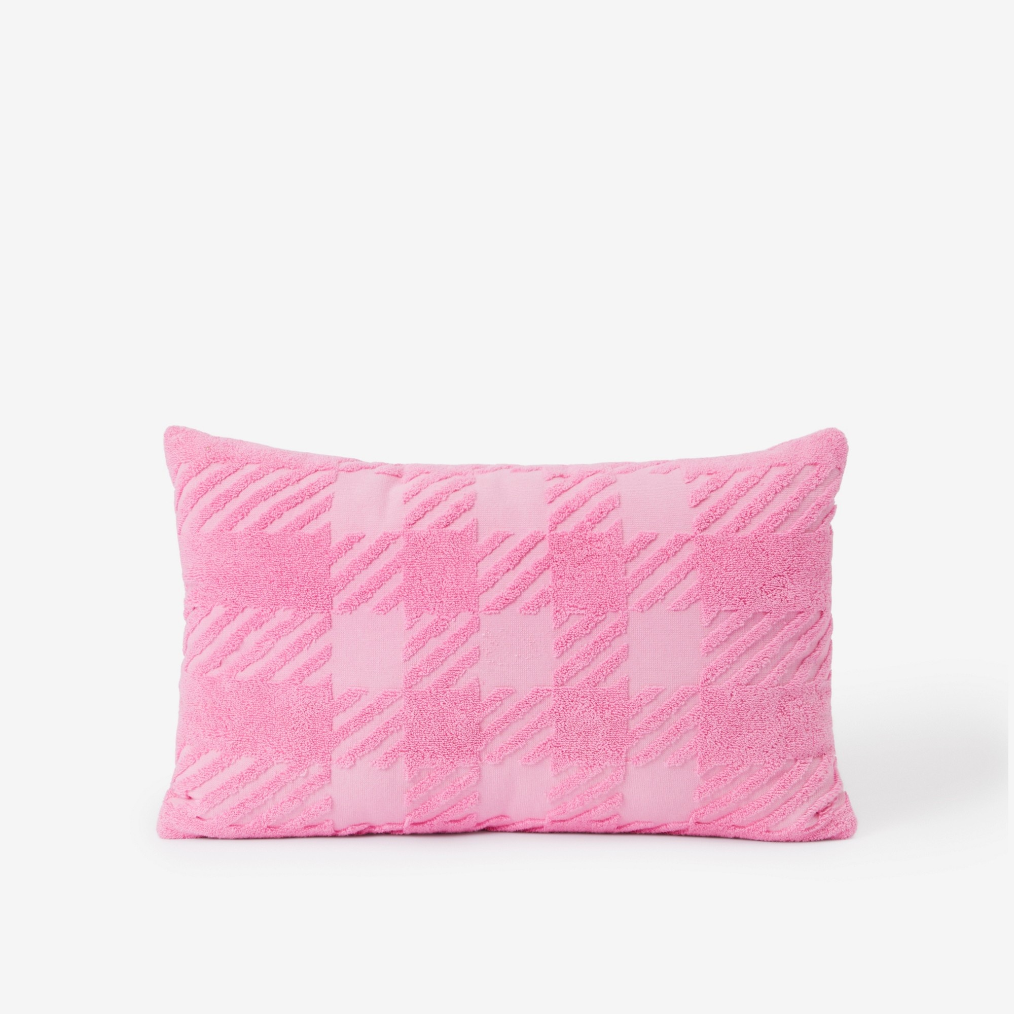 Check Cotton Jacquard Cushion - 2