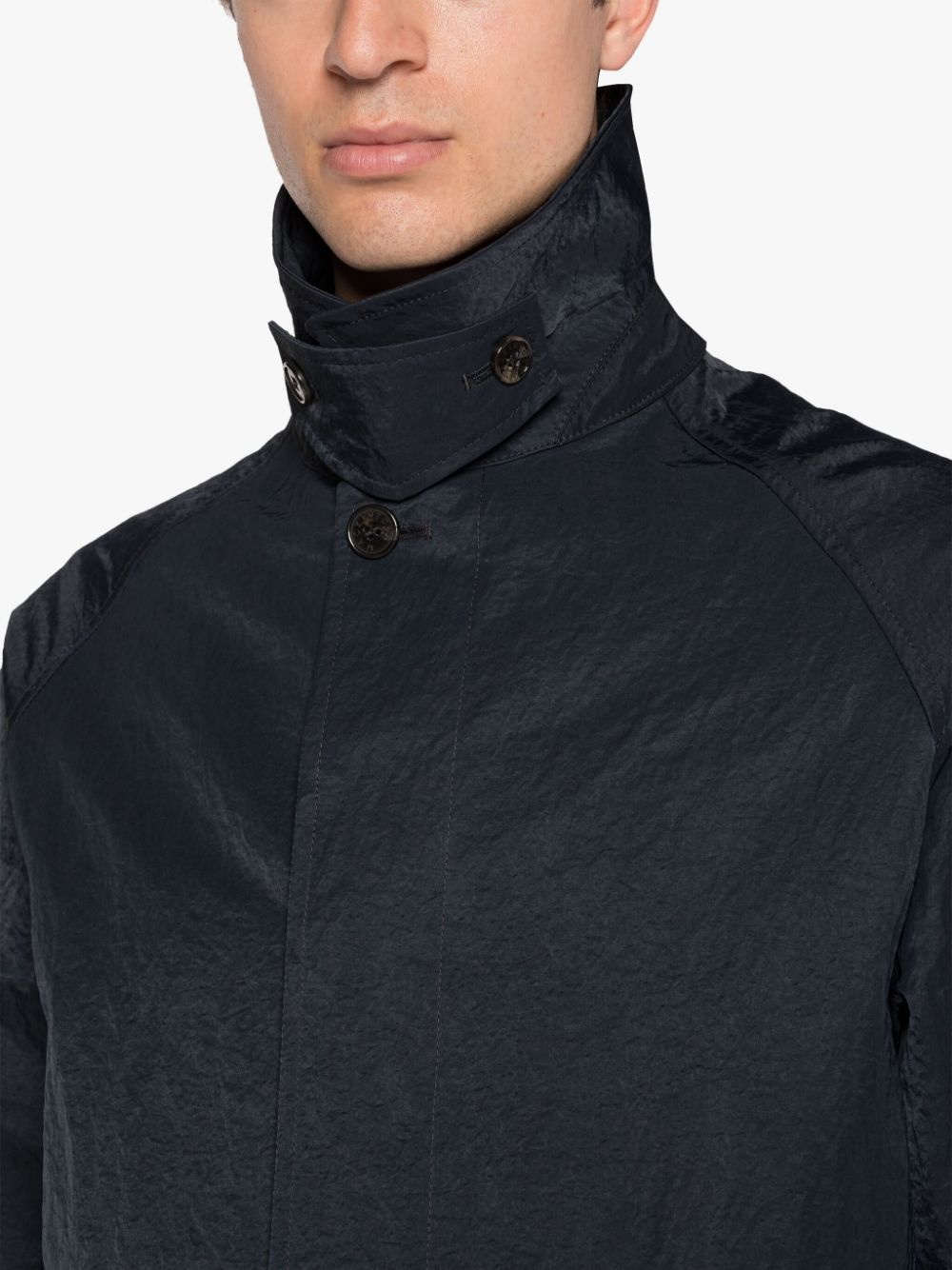 GONVILLE NAVY NYLON COAT - 5