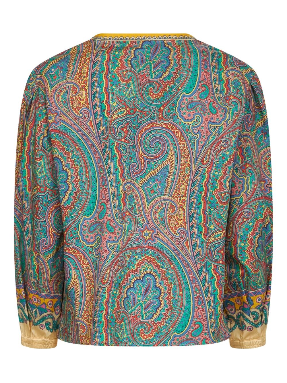 paisley-print blouse - 2