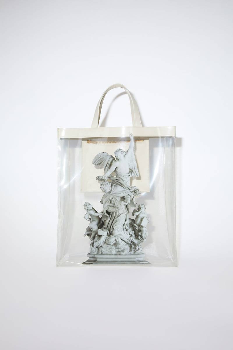 Clear print tote bag - Transparent 1