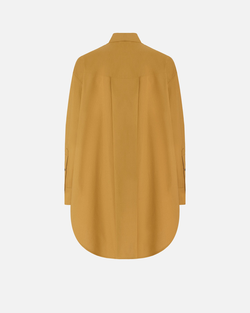 PINKO MINI SHIRT DRESS WITH FRINGING outlook