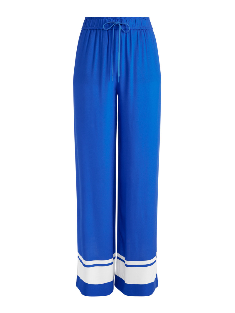 SAVETTA HIGH WAISTED WIDE LEG SIDE SLIT PANT 1