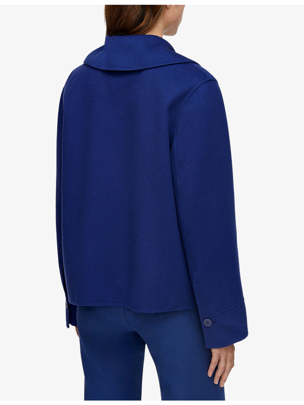 Rollet Double-Breasted Wool and Silk Coat - 4