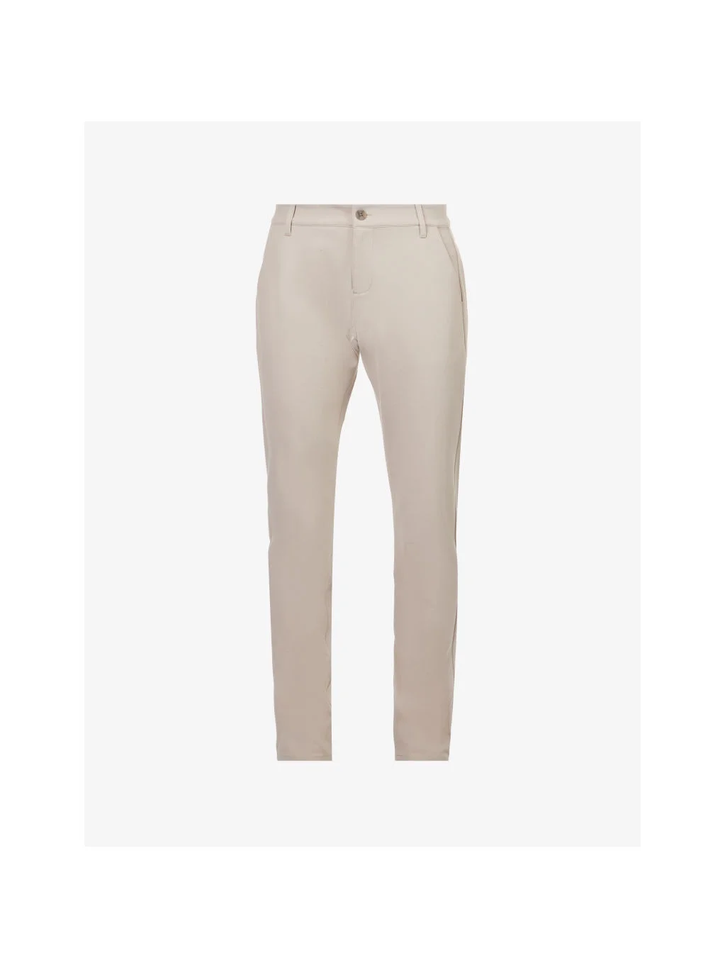 Stafford slim-leg mid-rise stretch-woven trousers - 1