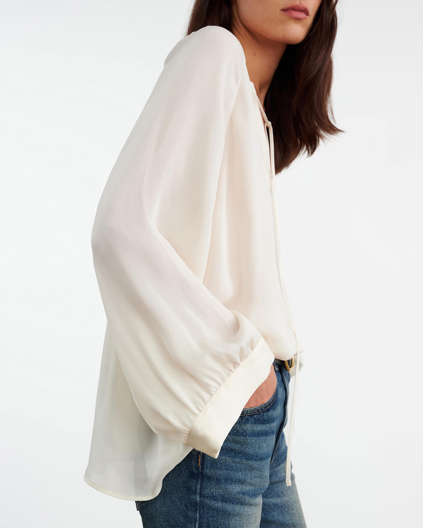 ACADIA SILK BLOUSE - 4