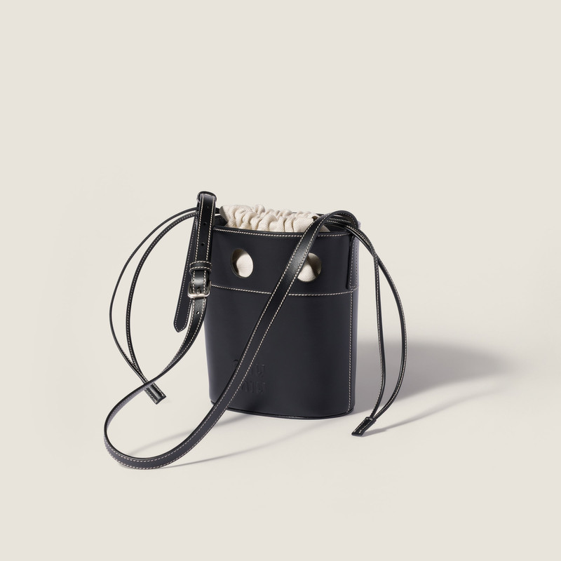 Miu Miu Leather bucket bag outlook