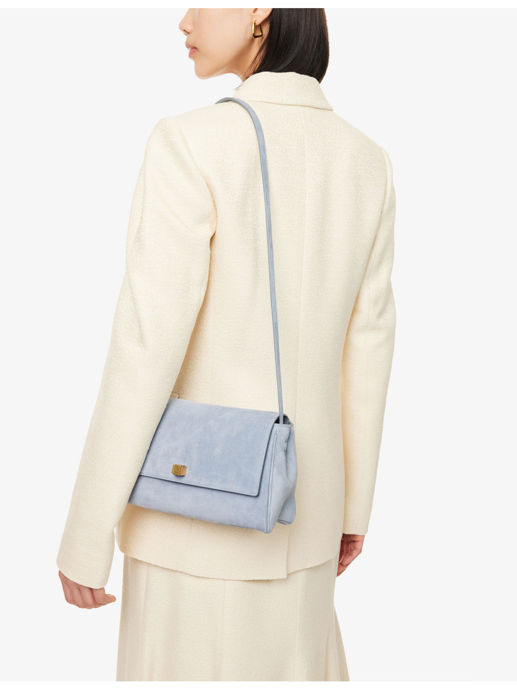 Audrey Suede Crossbody Bag - 2