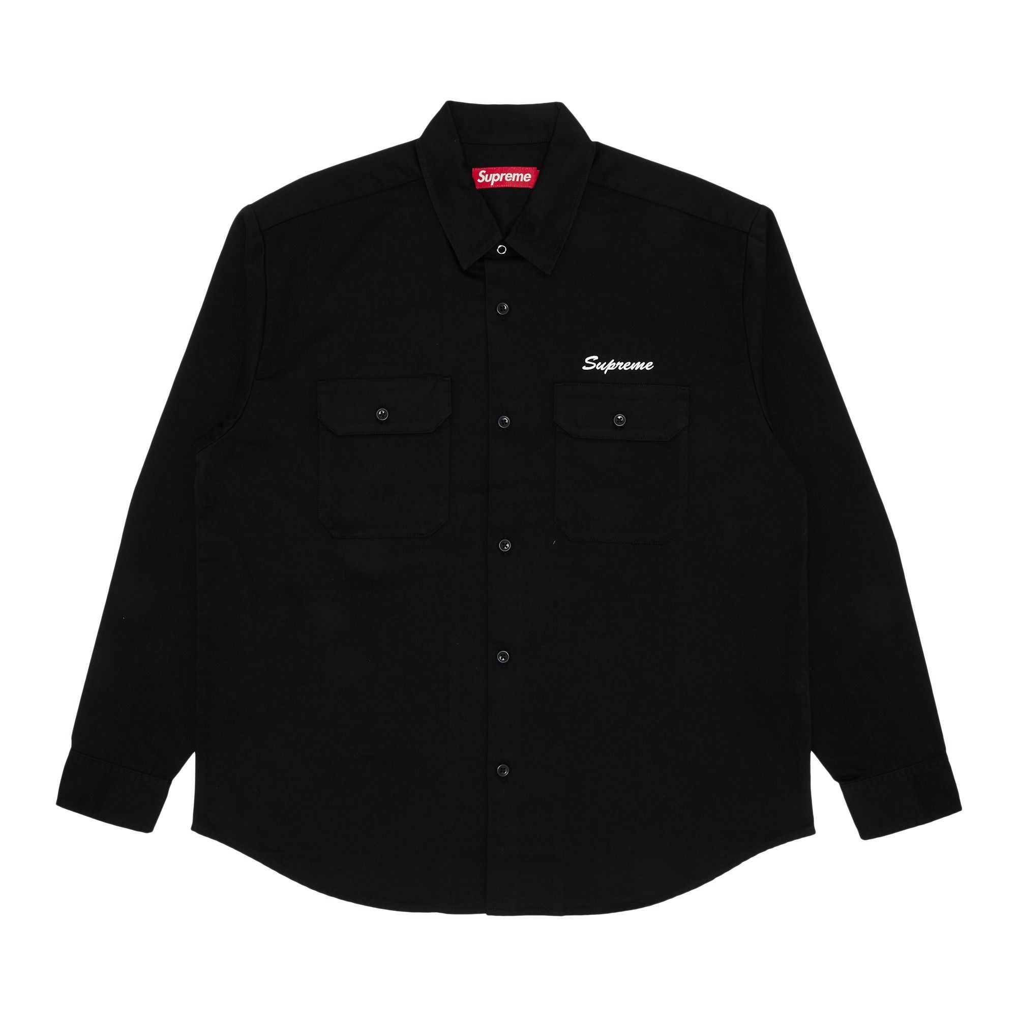Supreme Our Lady Work Shirt 'Black' - 1