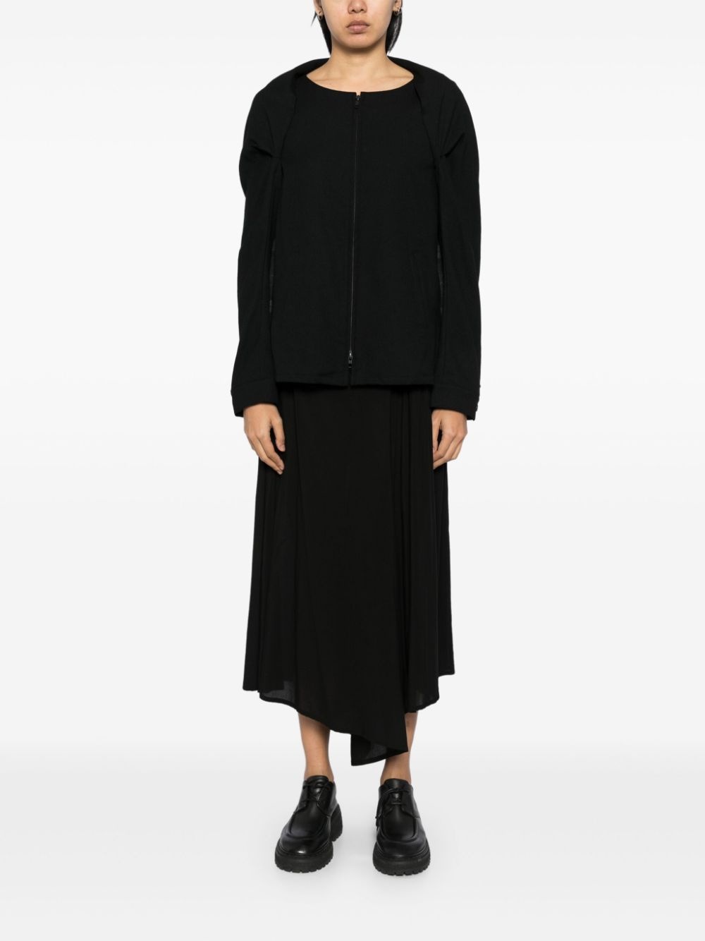 panelled jacket - 2
