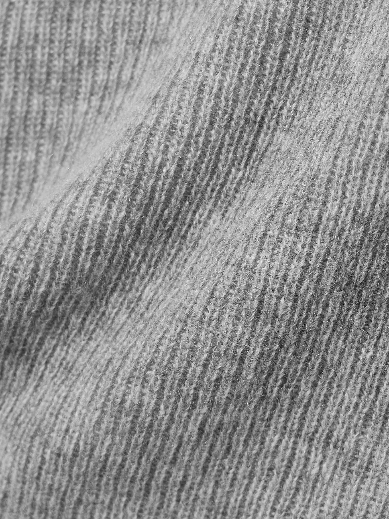 Alessia wool and cashmere-blend sweater Gray - 5
