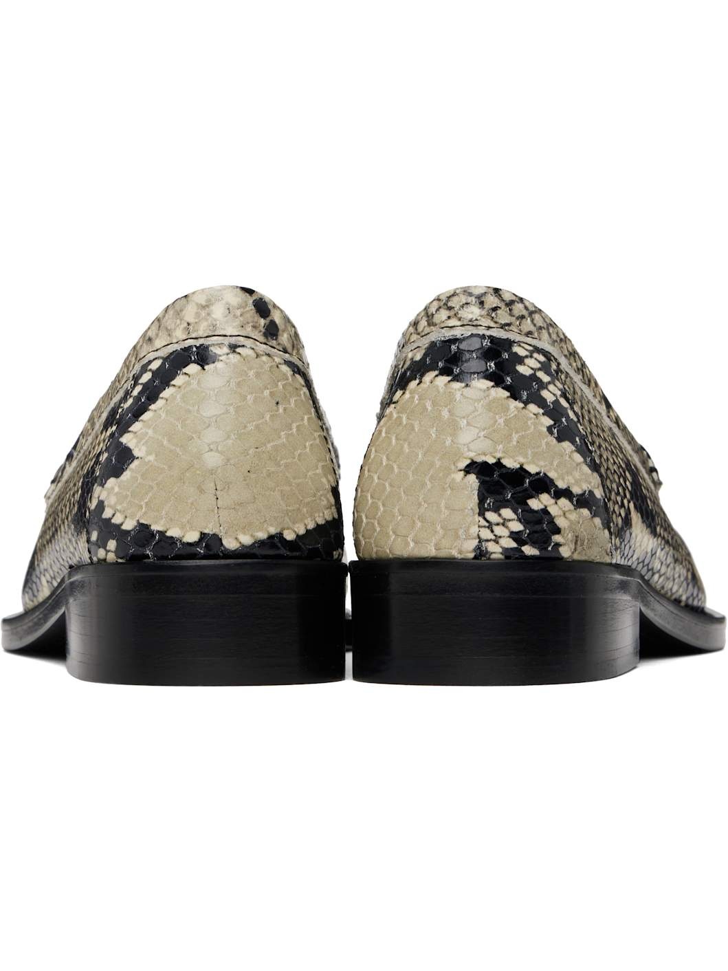 Beige & Black Dylan 20 Loafers - 2